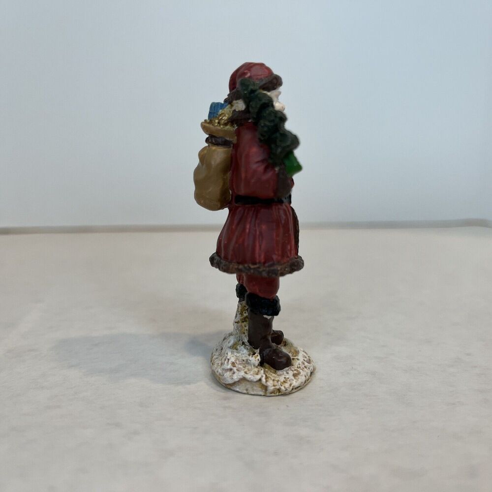 Novelino Pewter Gift Lot of 3 Christmas Church Santa Tree Figure Holiday 2.5" - Picture 13 of 16